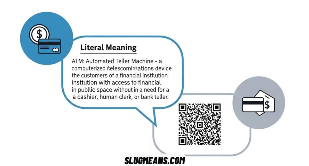ATM Meaning in Text and Slang