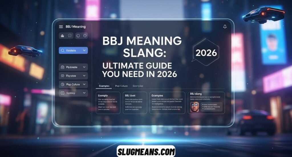 BBJ Meaning Slang
