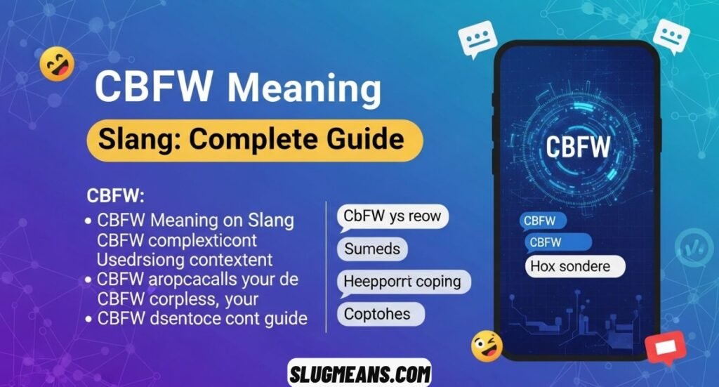 CBFW Meaning Slang