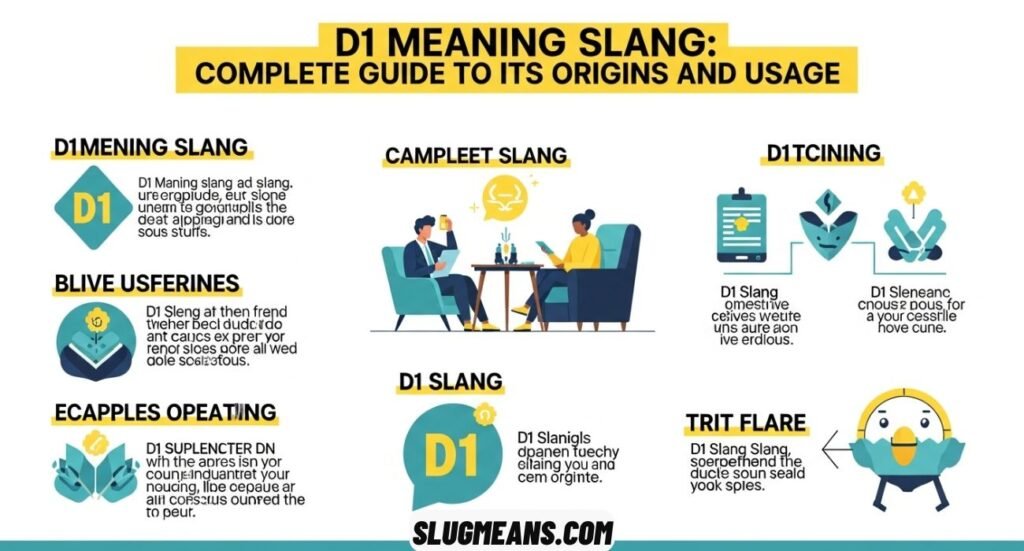 D1 Meaning Slang