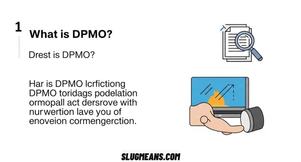 DPMO Meaning in Text