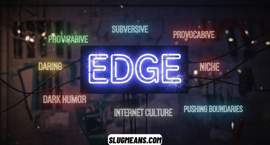 Edge Meaning Slang