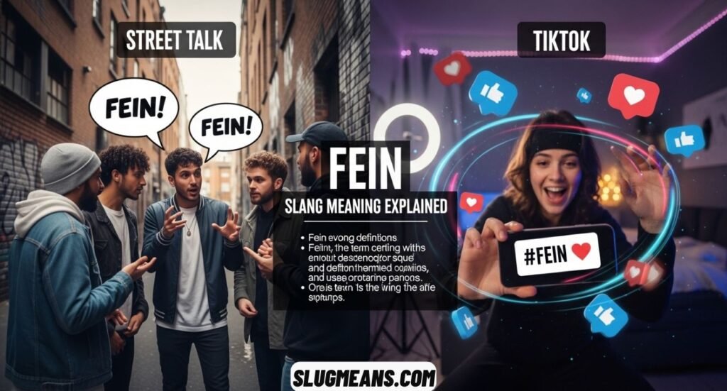 Fein Slang Meaning Explained