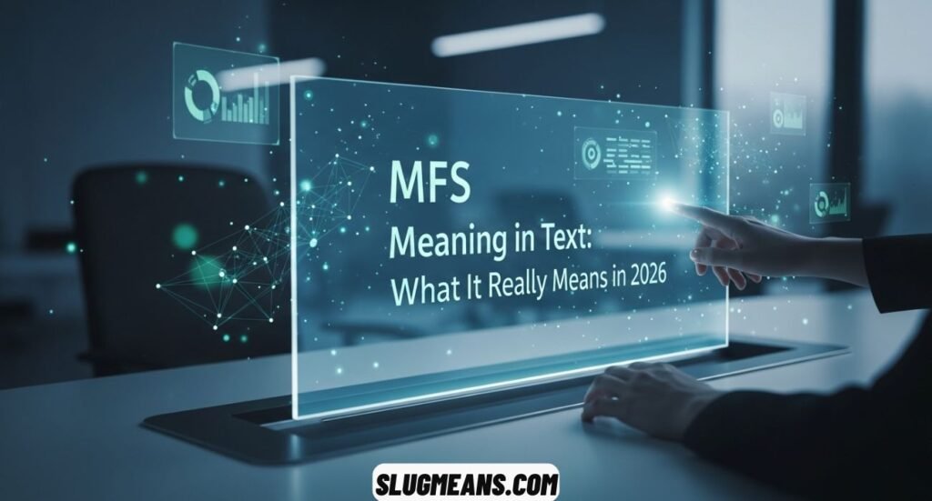 MFS Meaning in Text