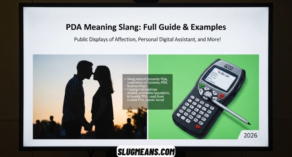 PDA Meaning Slang
