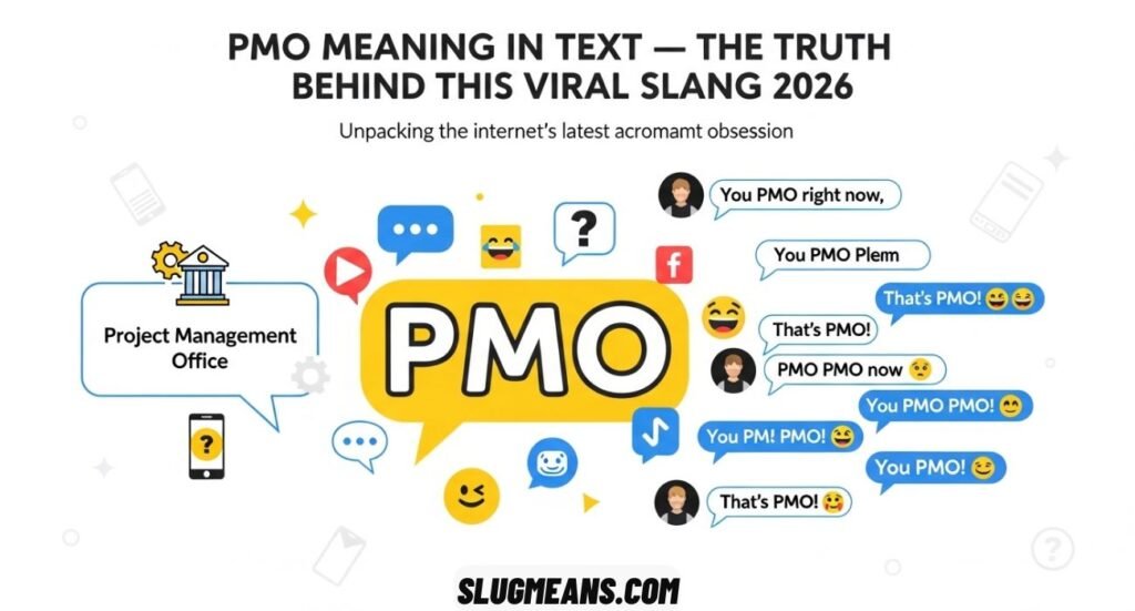 PMO Meaning in Text