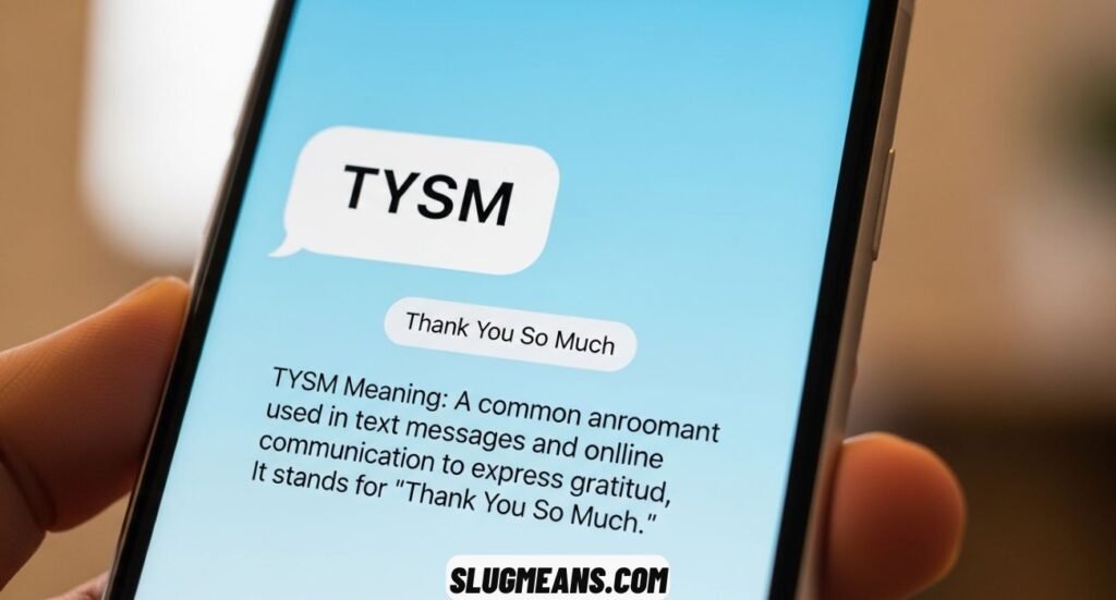 TYSM Meaning in Text MessagesTYSM Meaning in Text Messages