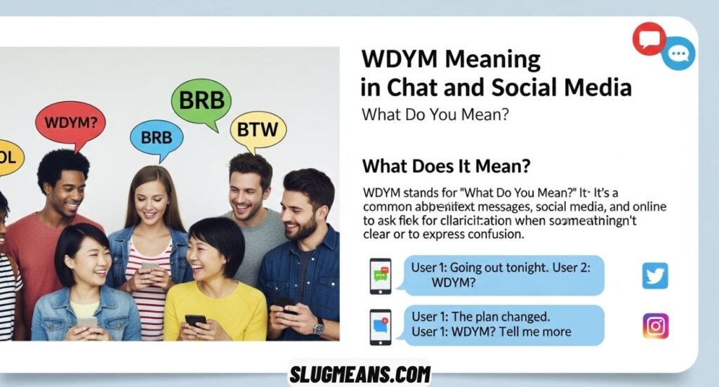 WDYM Meaning in Chat and Social Media