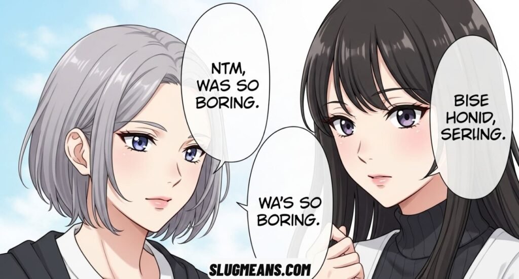 What Does NTM Mean in Slang