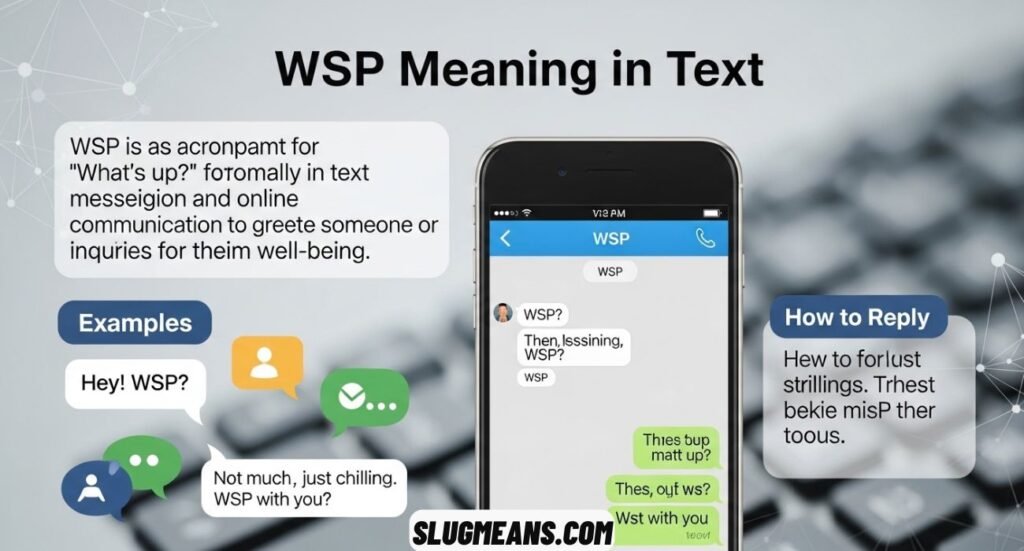 WSP Meaning in Text