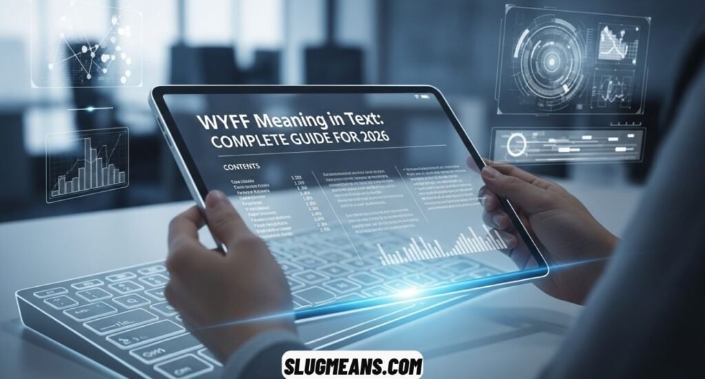 WYFF Meaning in Text