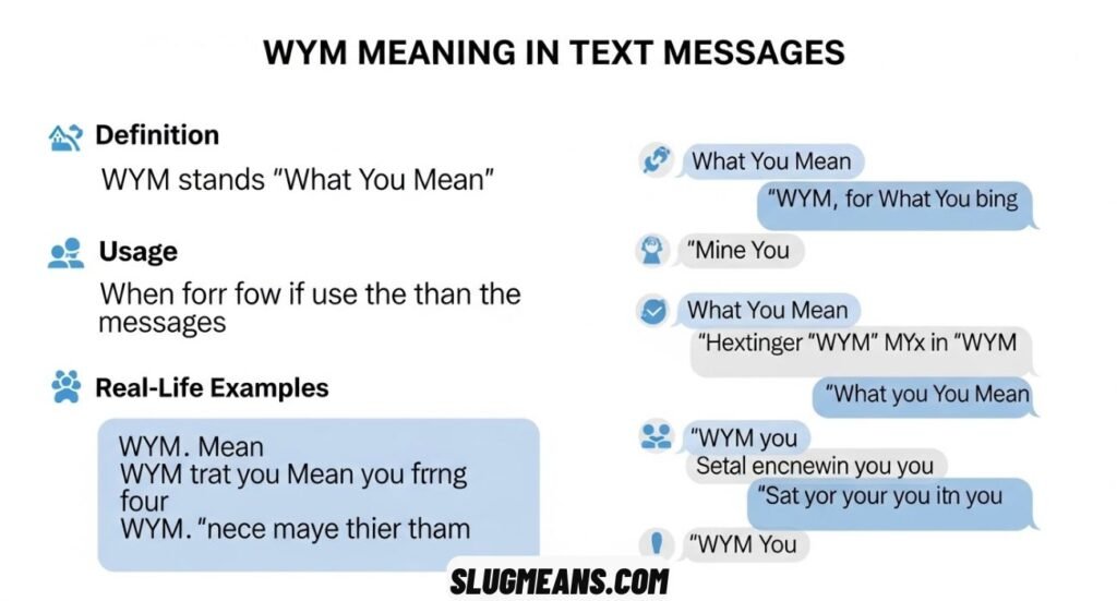 WYM Meaning in Text Messages