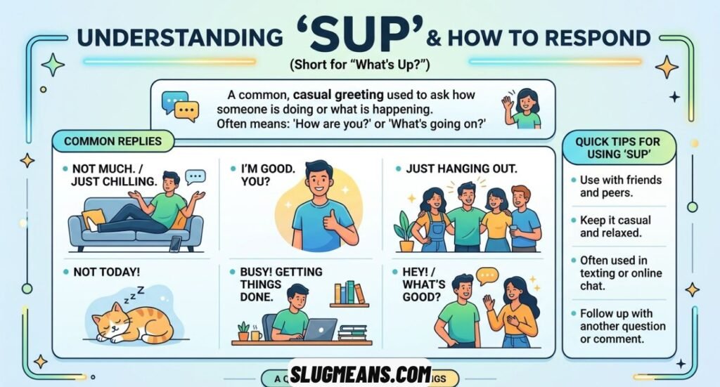 Best Reply to SUP and Its Meaning