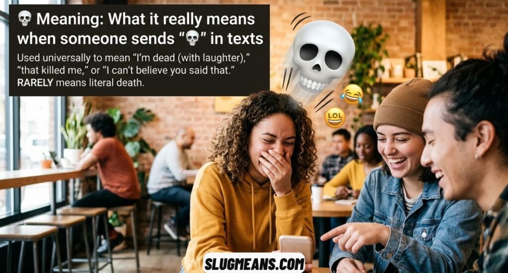 Skull Emoji Meaning
