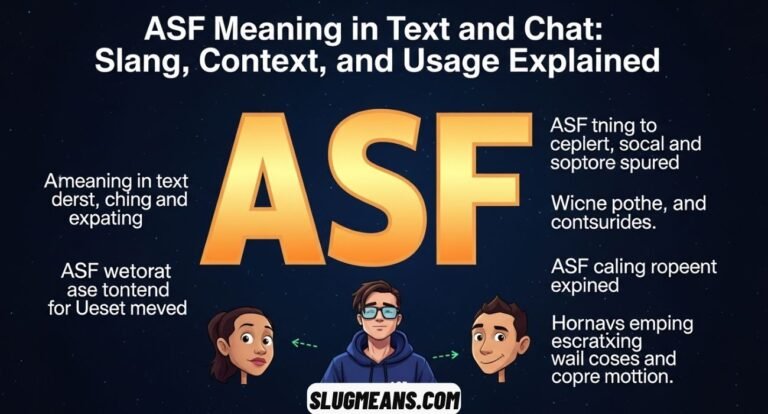 ASF Meaning in Text and Chat