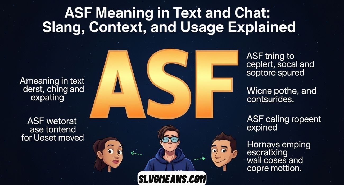 ASF Meaning in Text and Chat
