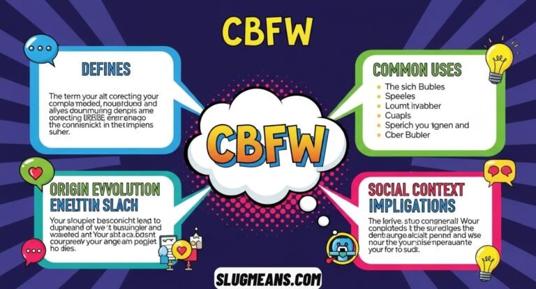 CBFW Meaning Slang