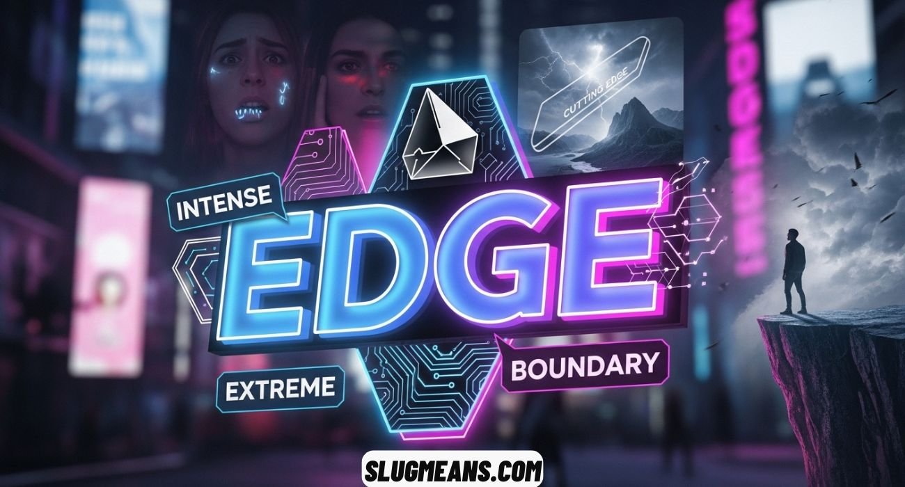 Edge Meaning Slang