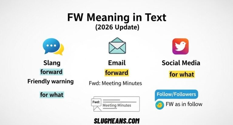 FW Meaning in Text