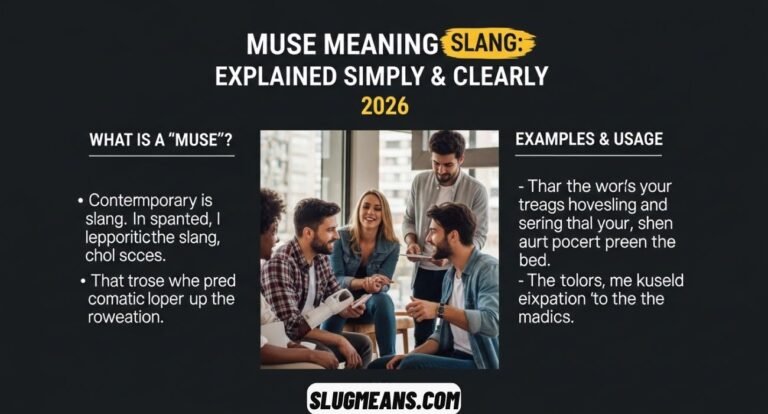 Muse Meaning Slang