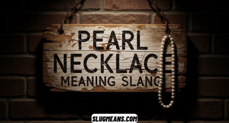 Pearl Necklace Meaning Slang