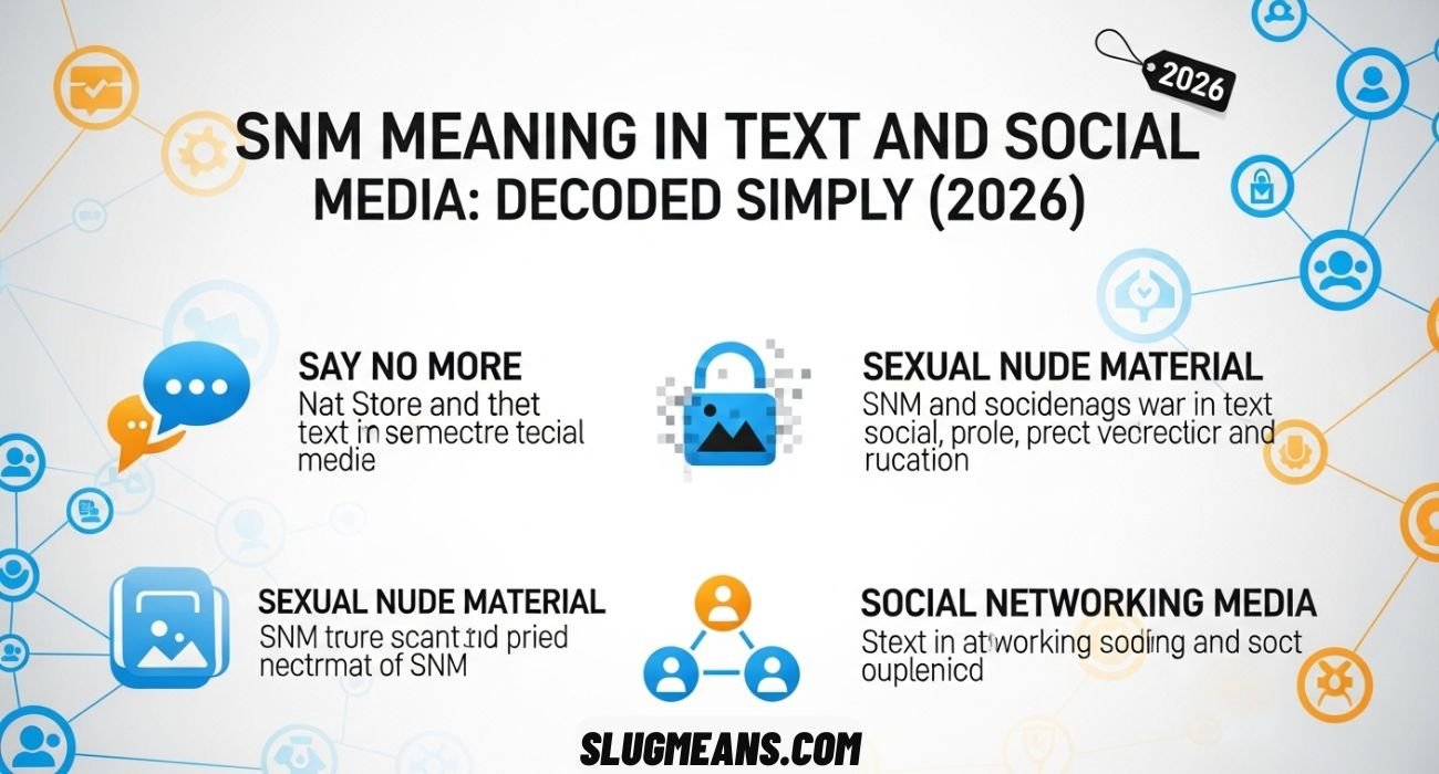 SNM Meaning in Text and Social Media