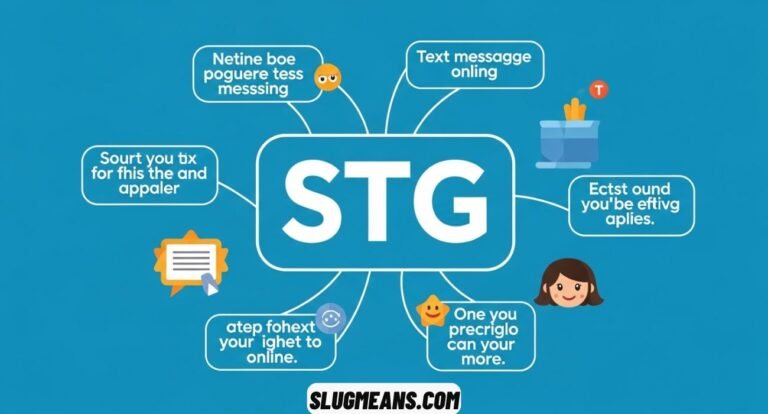 STG Meaning in Text