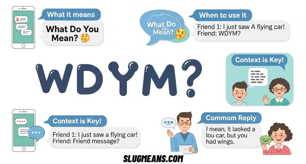WDYM Meaning in Chat and Social Media