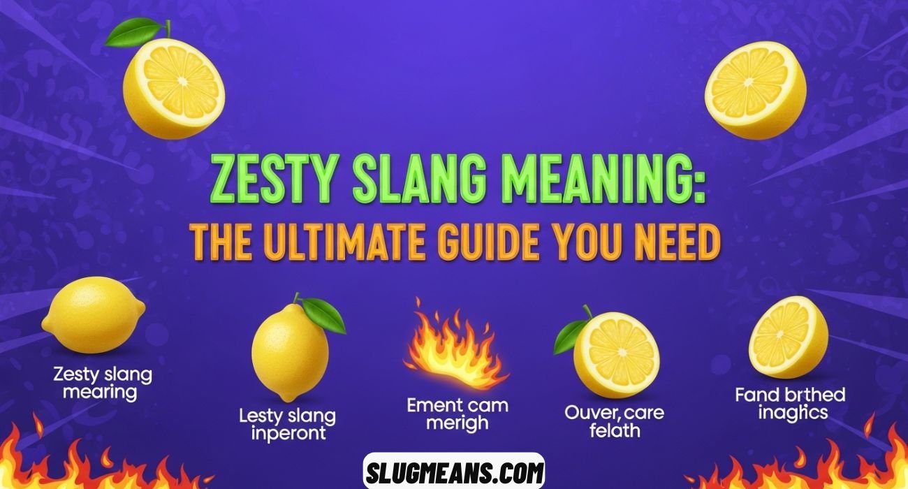 Zesty Slang Meaning