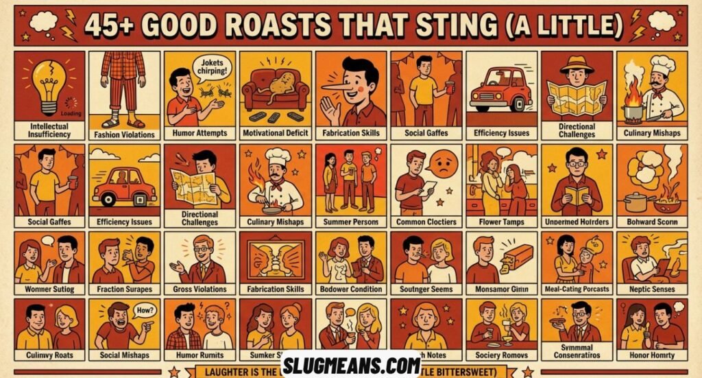 45+ Good Roasts That Hurt