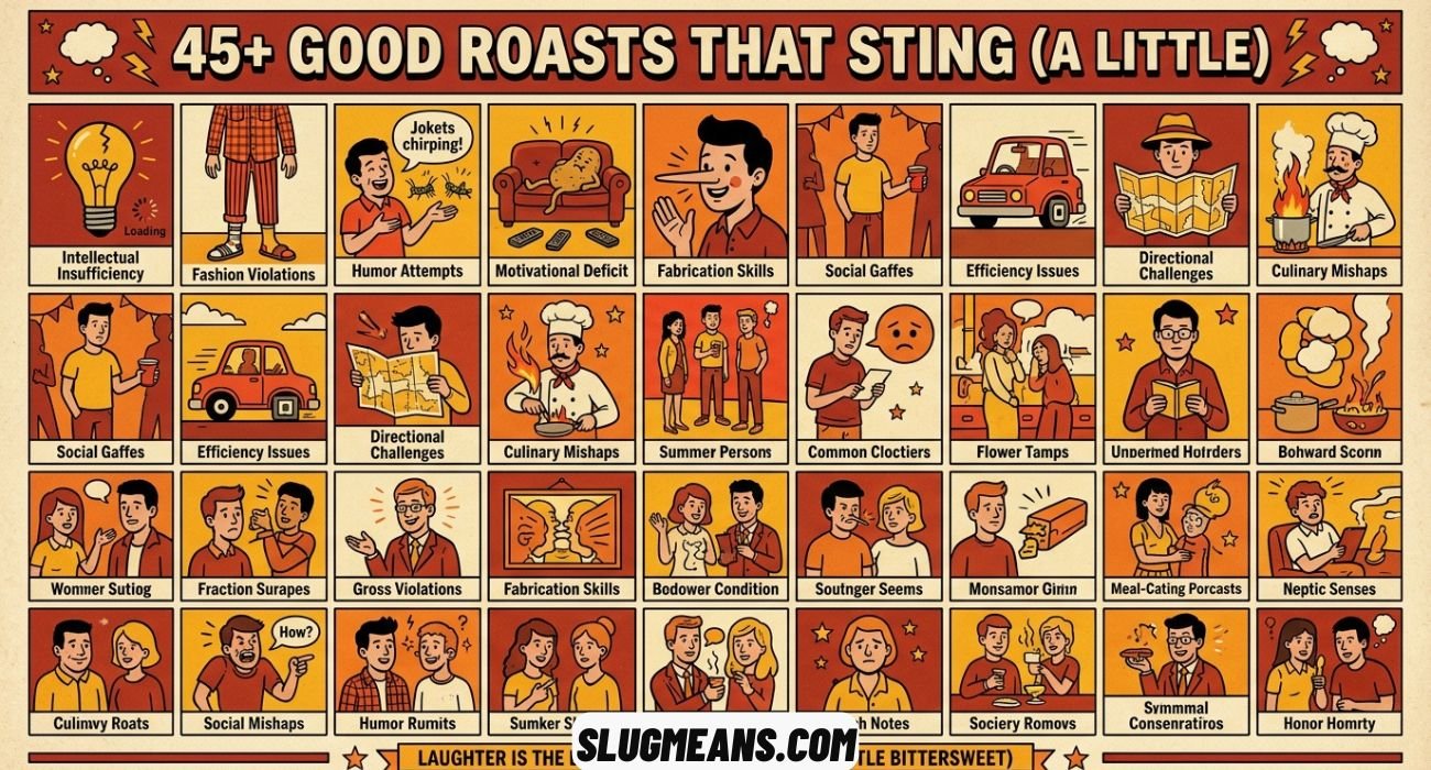 45+ Good Roasts That Hurt