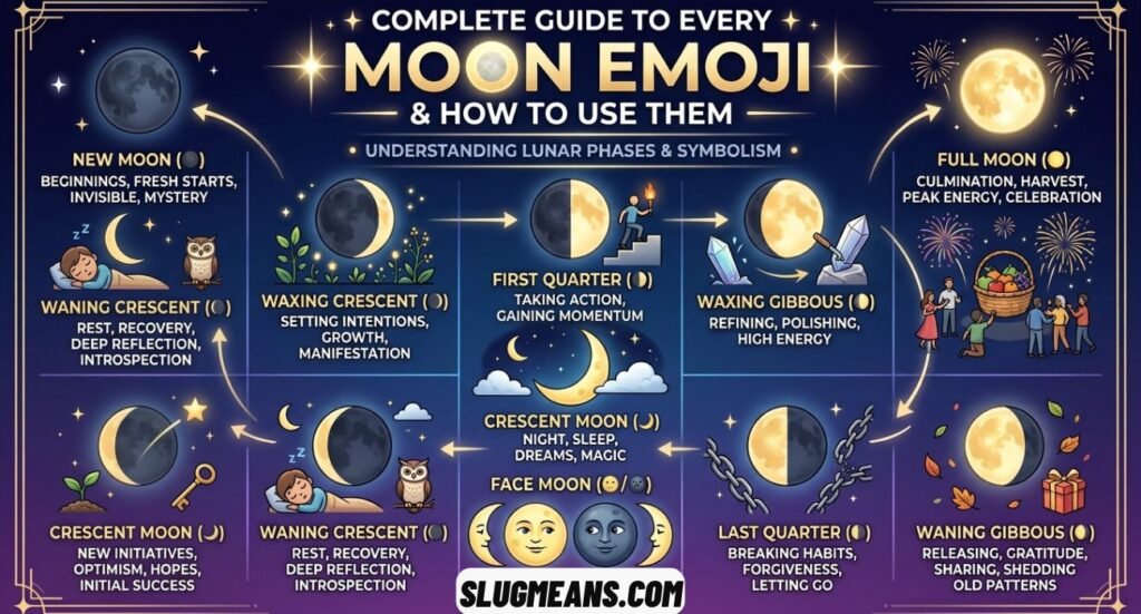 Moon Emoji Meaning