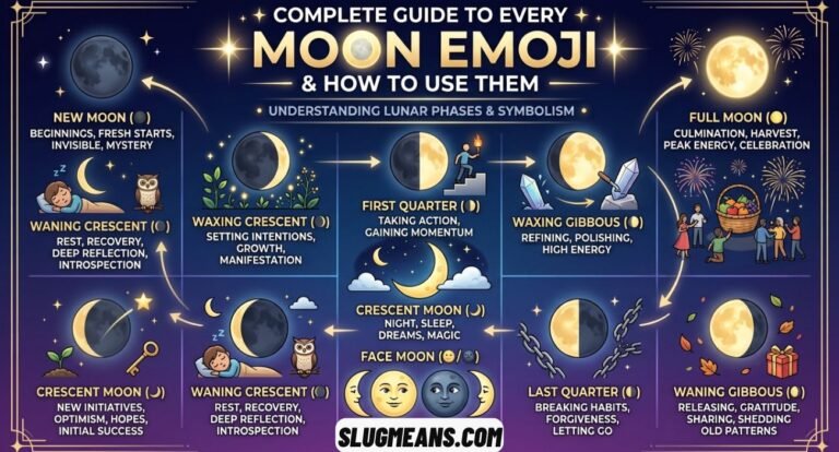 Moon Emoji Meaning