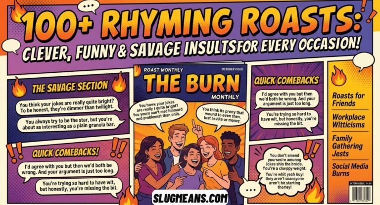 Roasts That Rhyme