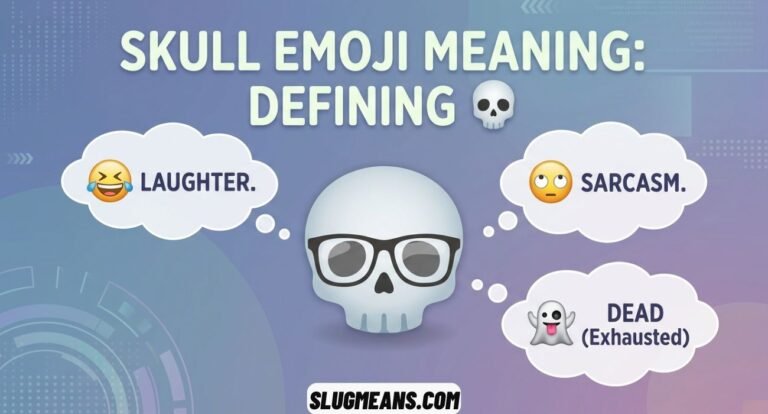 Skull Emoji Meaning