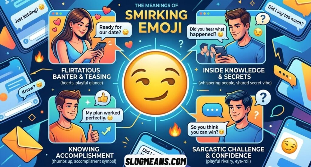Smirking Face Emoji Meaning
